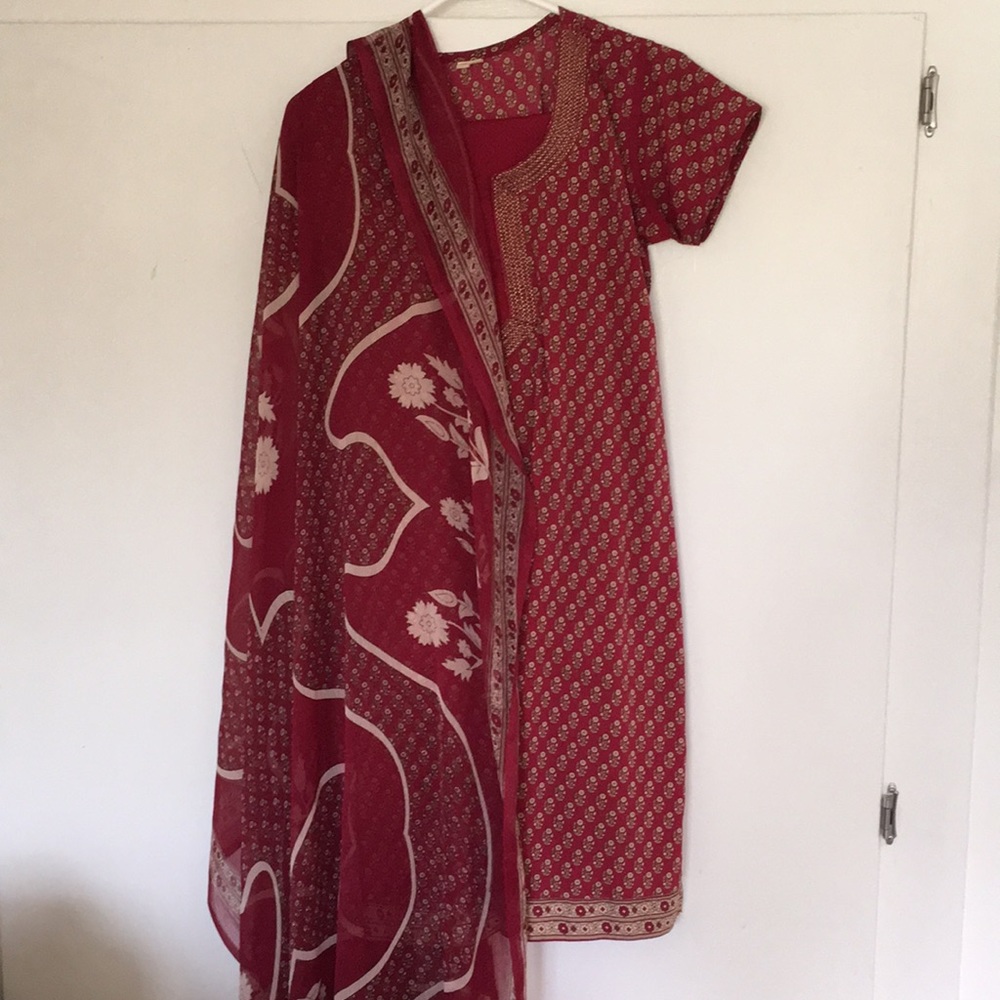 Red Sari